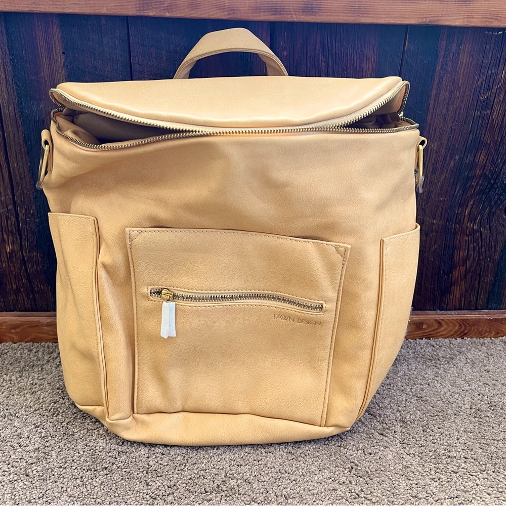 Fawn Design Tan Backpack